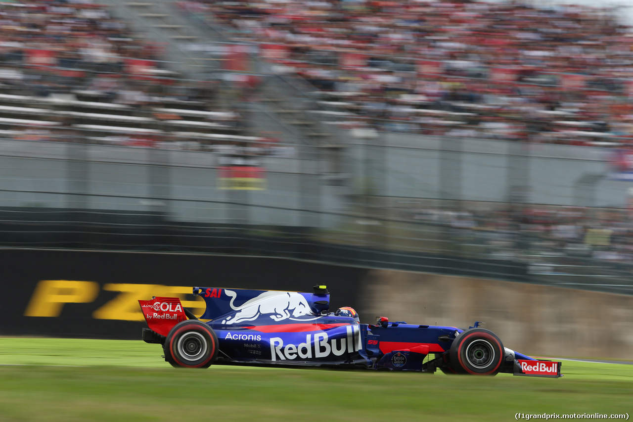 GP GIAPPONE, 07.10.2017- Qualifiche, Carlos Sainz Jr (ESP) Scuderia Toro Rosso STR12