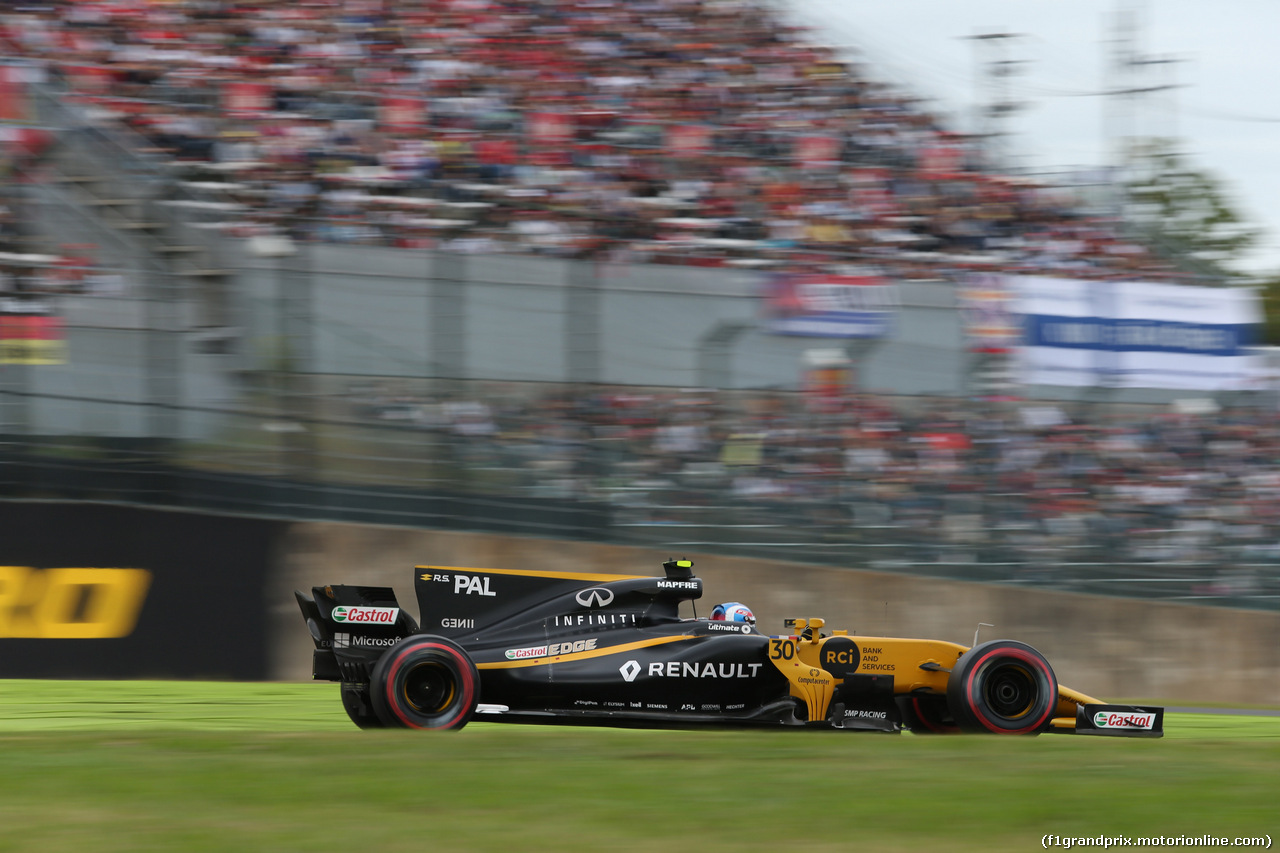 GP GIAPPONE, 07.10.2017- Qualifiche, Jolyon Palmer (GBR) Renault Sport F1 Team RS17