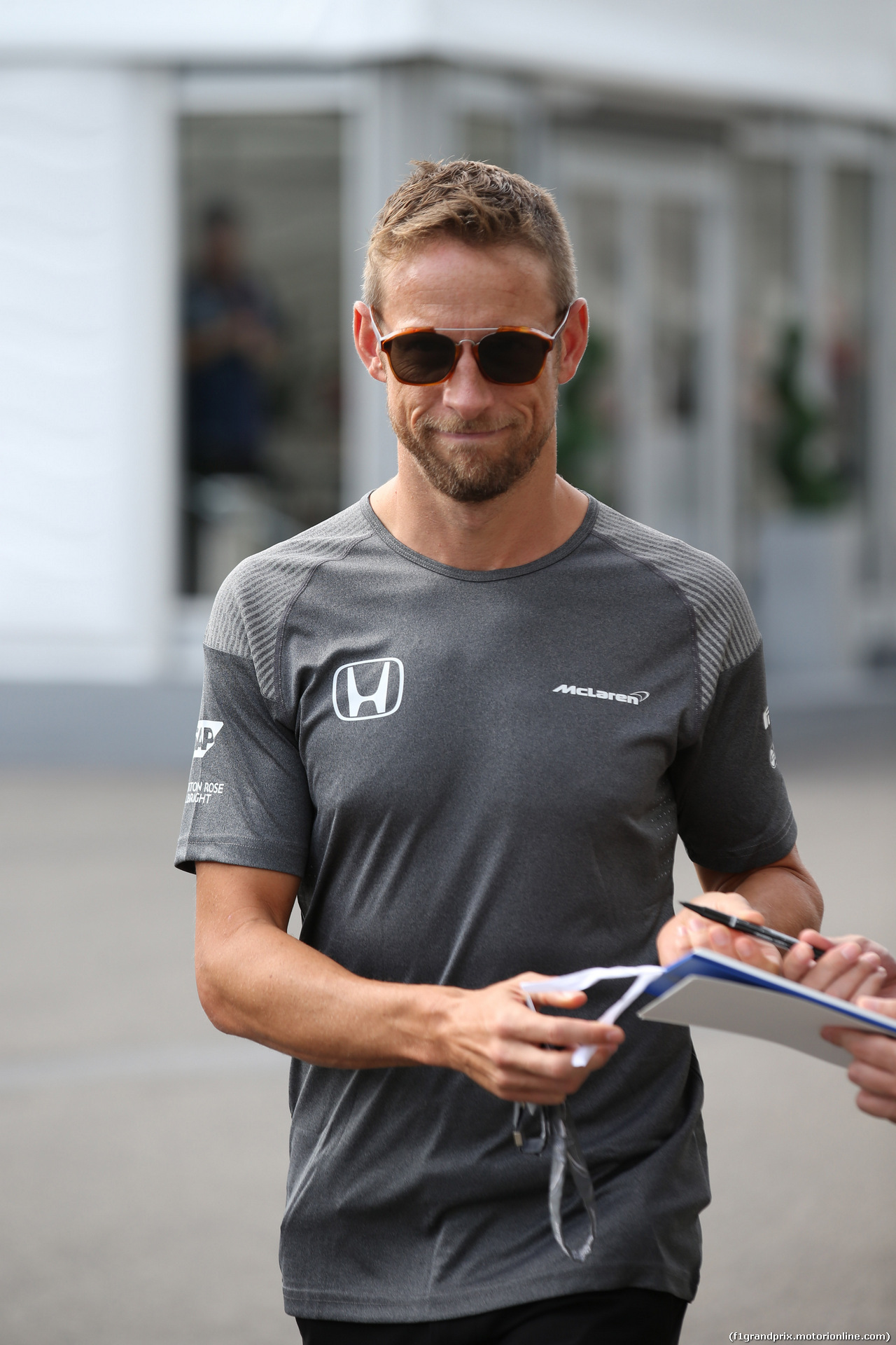 GP GIAPPONE, 07.10.2017- Jenson Button (GBR) McLaren deserve driver