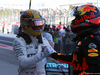 GP GIAPPONE, 08.10.2017- Lewis Hamilton (GBR) Mercedes AMG F1 W08  e Max Verstappen (NED) Red Bull Racing RB13