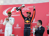 GP GIAPPONE, 08.10.2017- Gara, the podium: 3rd Daniel Ricciardo (AUS) Red Bull Racing RB13