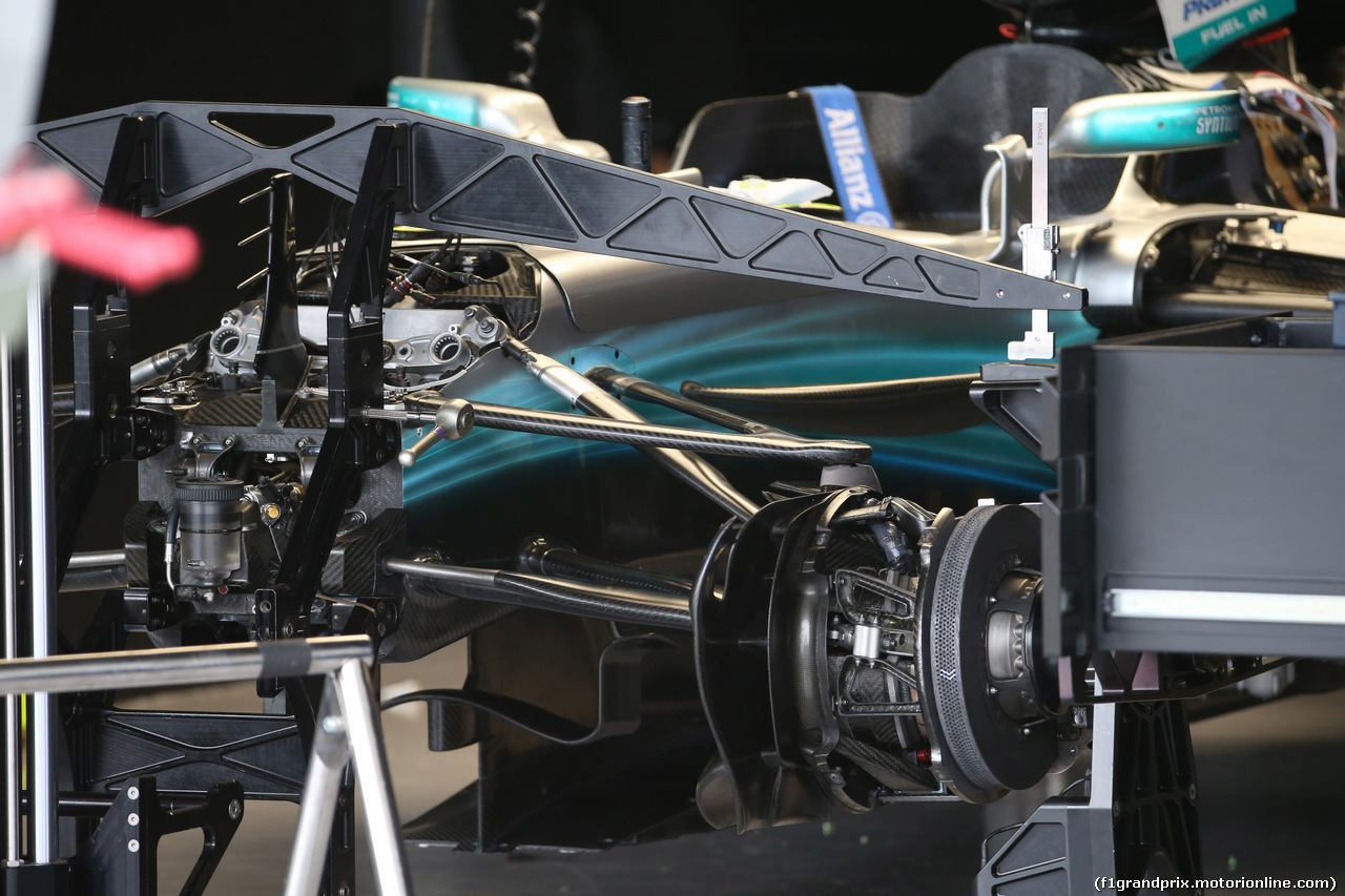 GP GIAPPONE, 05.10.2017- Mercedes AMG F1 W08 Tech Detail