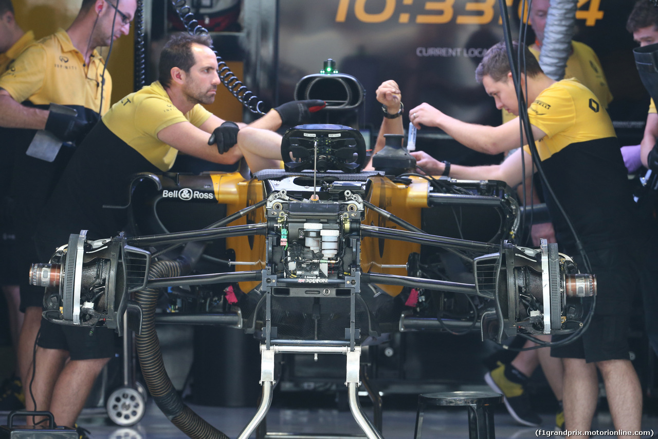 GP GIAPPONE, 05.10.2017-  Renault Sport F1 Team RS17 Tech Detail