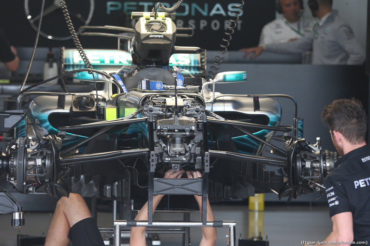 GP GIAPPONE, 05.10.2017- Mercedes AMG F1 W08 Tech Detail