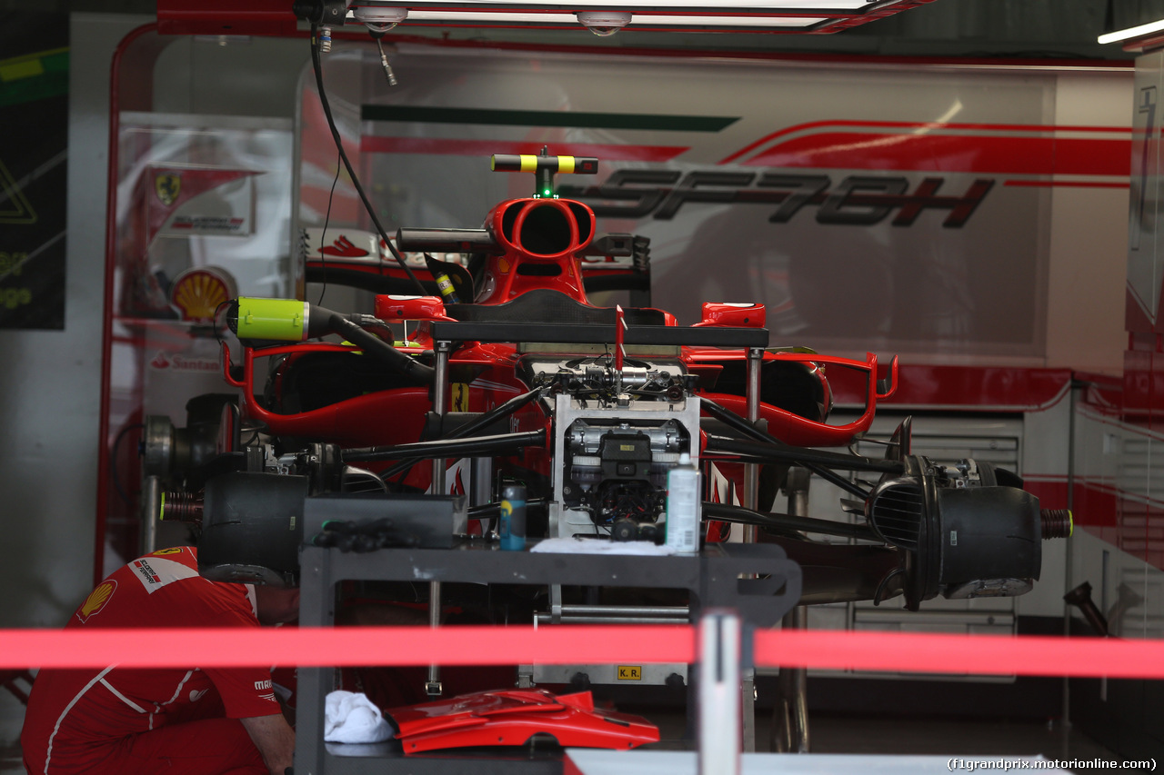 GP GIAPPONE, 05.10.2017- Ferrari Tech Detail