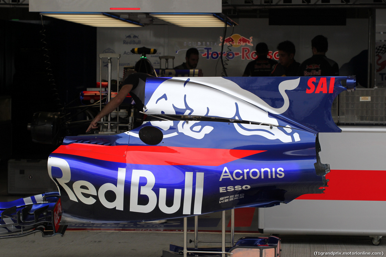 GP GIAPPONE, 05.10.2017- Scuderia Toro Rosso STR12 Tech Detail