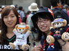 GP GIAPPONE, 05.10.2017- Red Bull Racing e Mercedes AMG Fans
