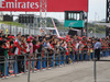 GP GIAPPONE, 05.10.2017- Fans in the pitlane