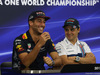 GP GIAPPONE, 05.10.2017- Giovedi' Press Conference, L ro R Daniel Ricciardo (AUS) Red Bull Racing RB13 e Felipe Massa (BRA) Williams F1 Team FW40