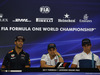 GP GIAPPONE, 05.10.2017- Giovedi' Press Conference, L to R Daniel Ricciardo (AUS) Red Bull Racing RB13, Felipe Massa (BRA) Williams F1 Team FW40 , Pascal Wehrlein (GER) Sauber C36