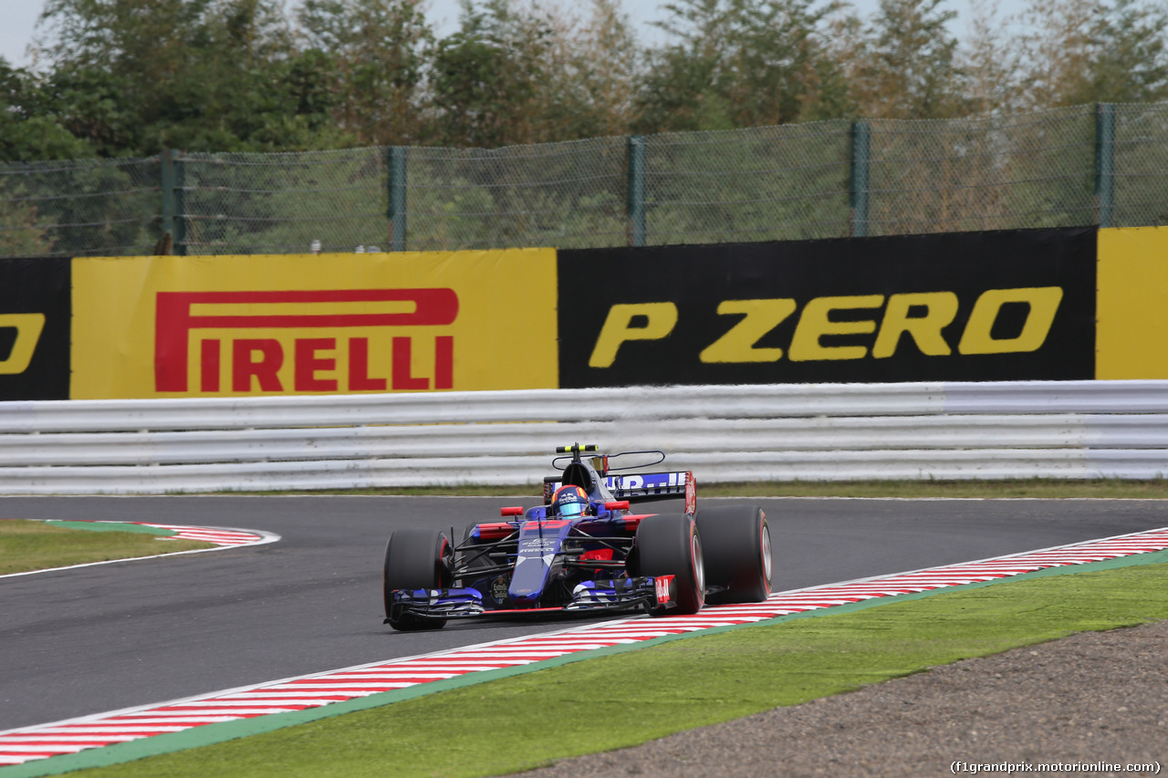 GP GIAPPONE, 07.10.2017- Prove Libere 3, Carlos Sainz Jr (ESP) Scuderia Toro Rosso STR12