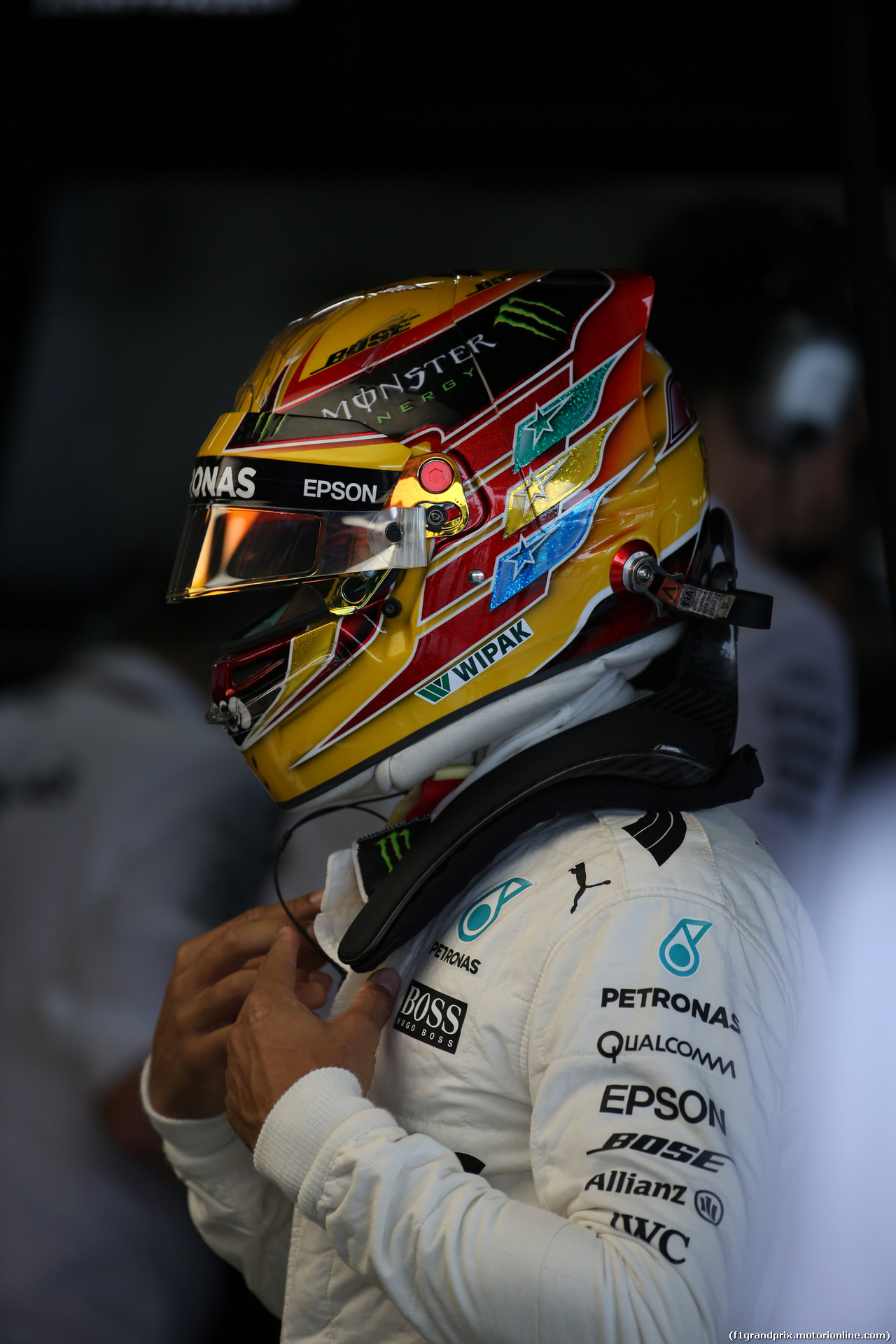 GP GIAPPONE, 07.10.2017- Prove Libere 3, Lewis Hamilton (GBR) Mercedes AMG F1 W08