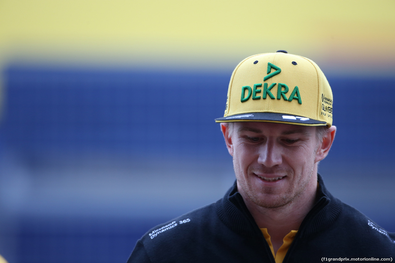 GP GIAPPONE, 05.10.2017- Nico Hulkenberg (GER) Renault Sport F1 Team RS17