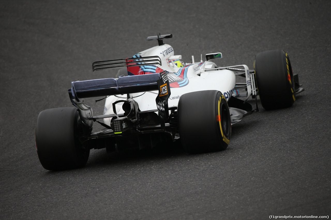 GP GIAPPONE, 06.10.2017- Prove Libere 1, Felipe Massa (BRA) Williams F1 Team FW40