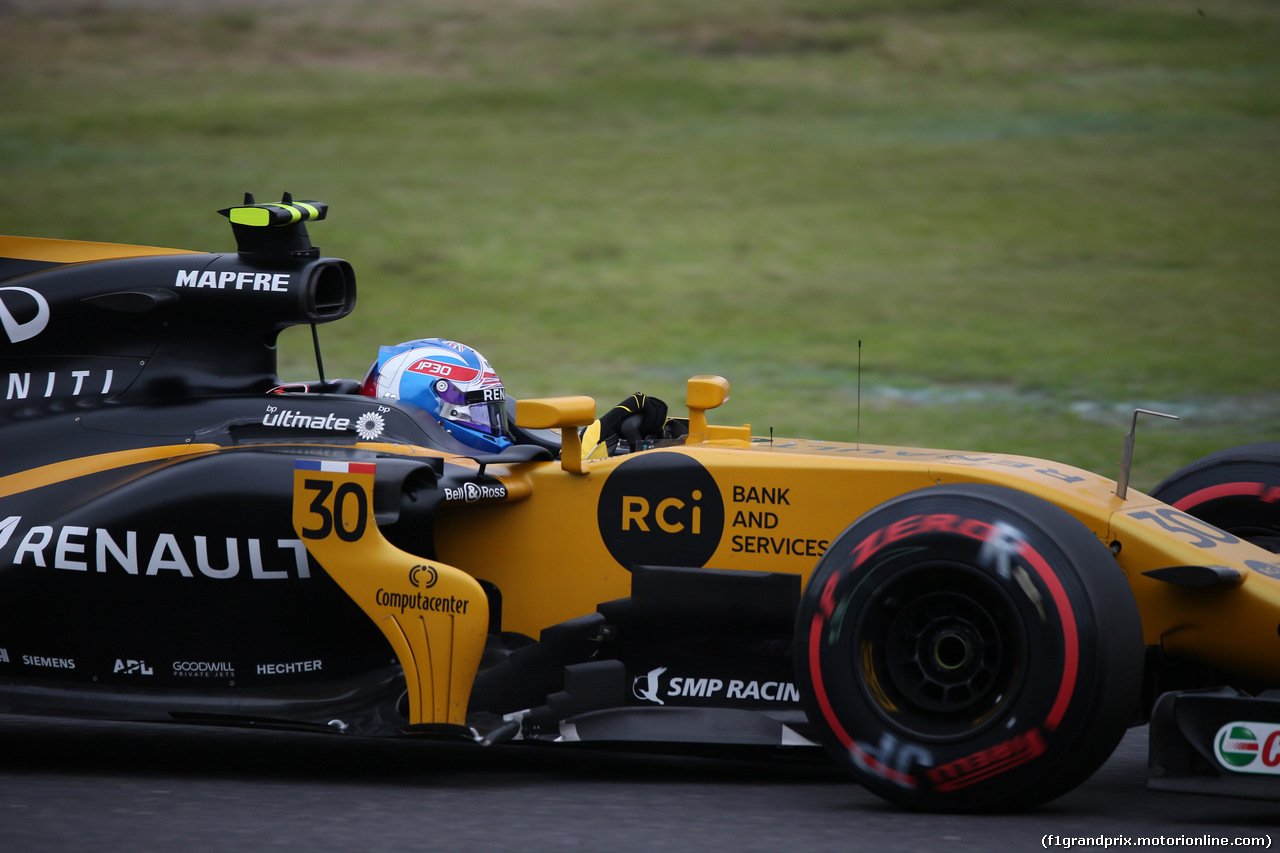 GP GIAPPONE, 06.10.2017- Prove Libere 1, Jolyon Palmer (GBR) Renault Sport F1 Team RS17