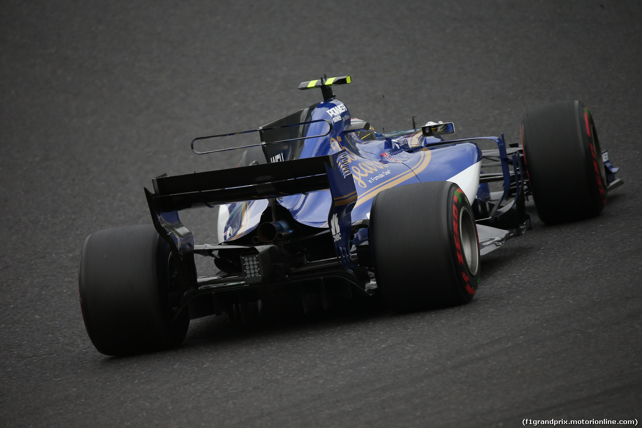 GP GIAPPONE, 06.10.2017- Prove Libere 1, Pascal Wehrlein (GER) Sauber C36