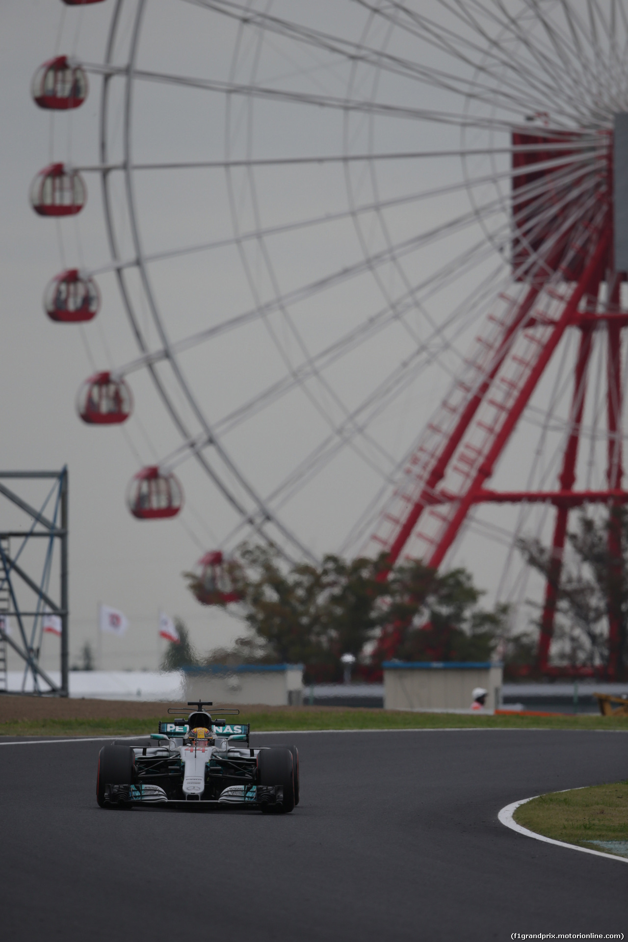 GP GIAPPONE, 06.10.2017- Prove Libere 1, Lewis Hamilton (GBR) Mercedes AMG F1 W08