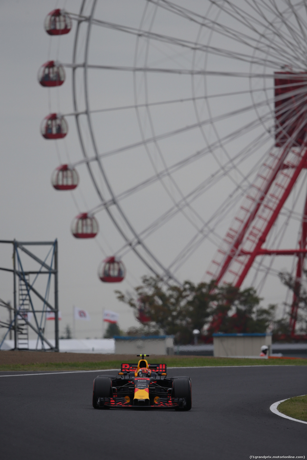 GP GIAPPONE, 06.10.2017- Prove Libere 1, Max Verstappen (NED) Red Bull Racing RB13