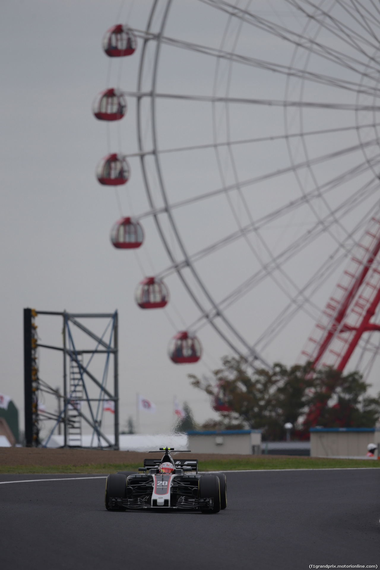 GP GIAPPONE, 06.10.2017- Prove Libere 1, Kevin Magnussen (DEN) Haas F1 Team VF-17