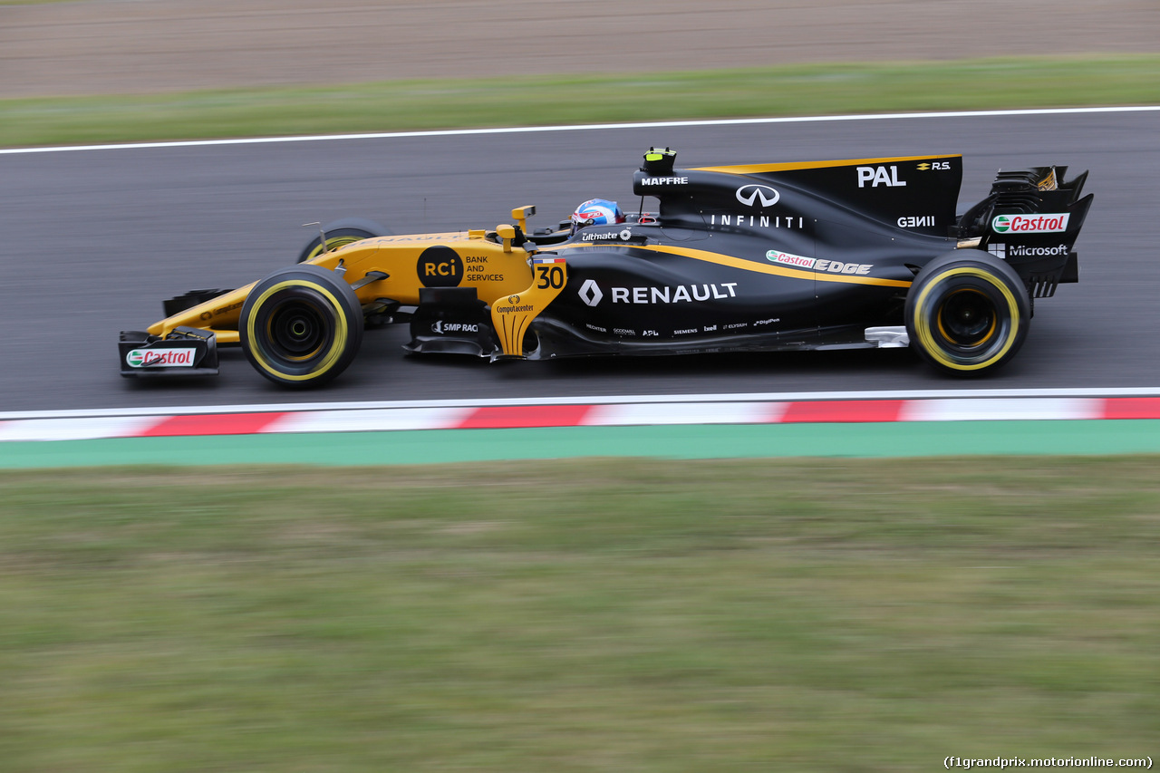 GP GIAPPONE, 06.10.2017- Prove Libere 1, Jolyon Palmer (GBR) Renault Sport F1 Team RS17