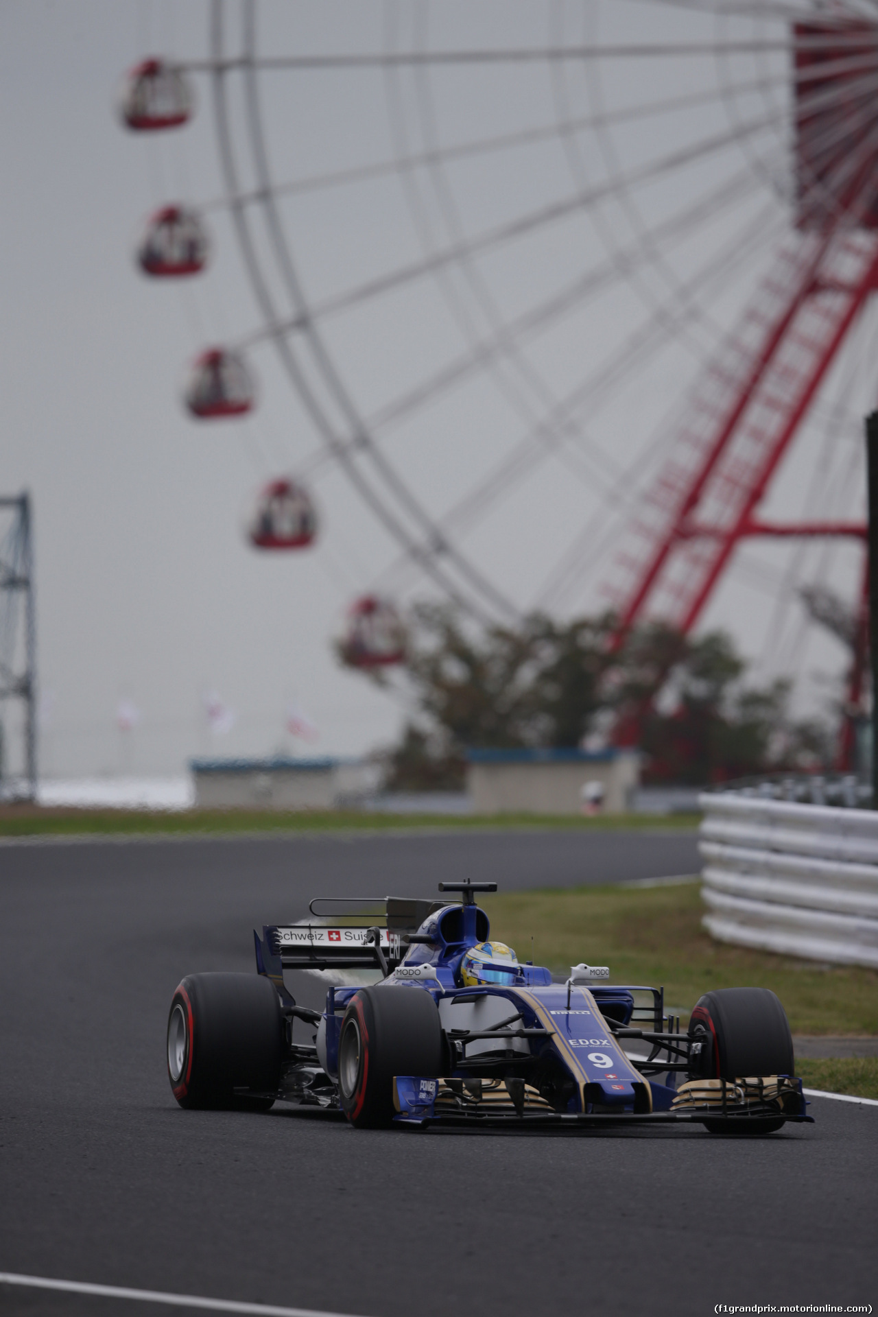 GP GIAPPONE, 06.10.2017- Prove Libere 1, Marcus Ericsson (SUE) Sauber C36