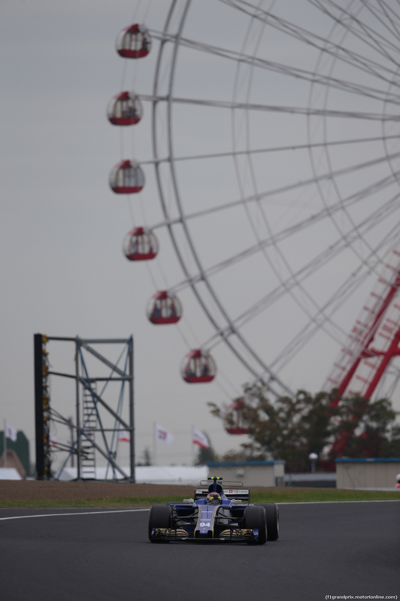 GP GIAPPONE, 06.10.2017- Prove Libere 1, Pascal Wehrlein (GER) Sauber C36