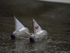 GP GIAPPONE, 06.10.2017- Free Practice 2, Teams make toy-boat e play with it in the rain
