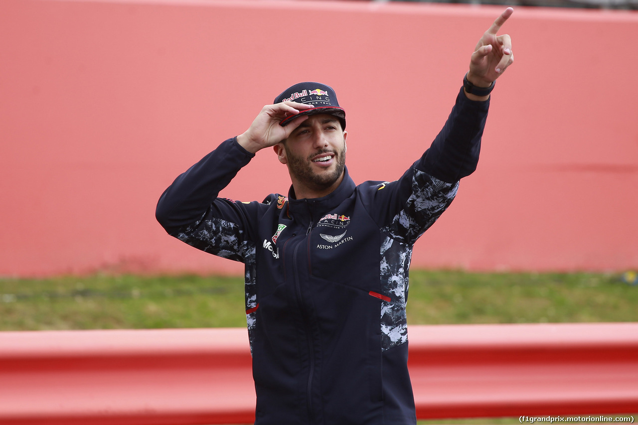 GP GRAN BRETAGNA, 16.07.2017 - Daniel Ricciardo (AUS) Red Bull Racing RB13