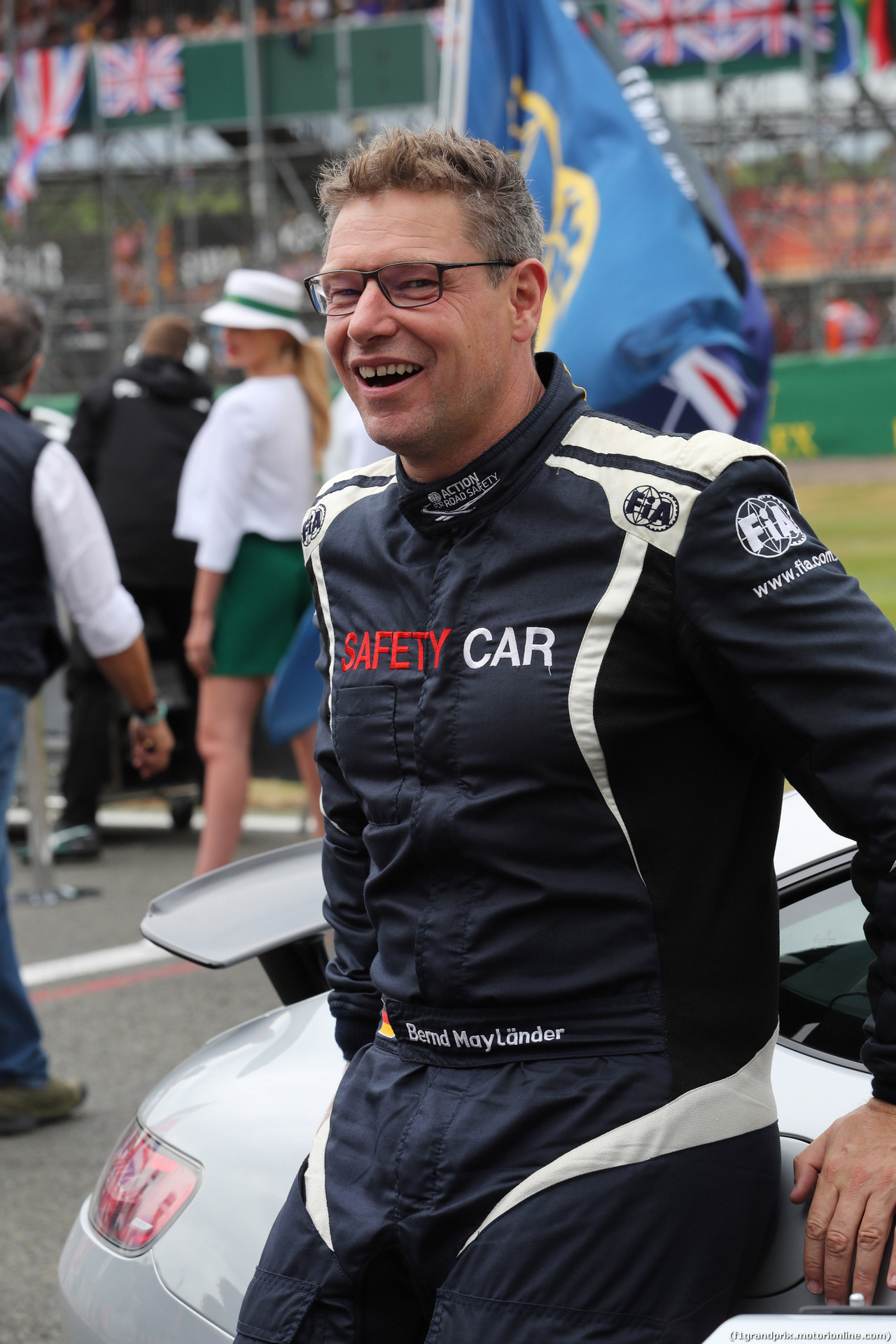 GP GRAN BRETAGNA, 16.07.2017 - Gara, Bernd Maylander (GER) FIA Safety Car Driver