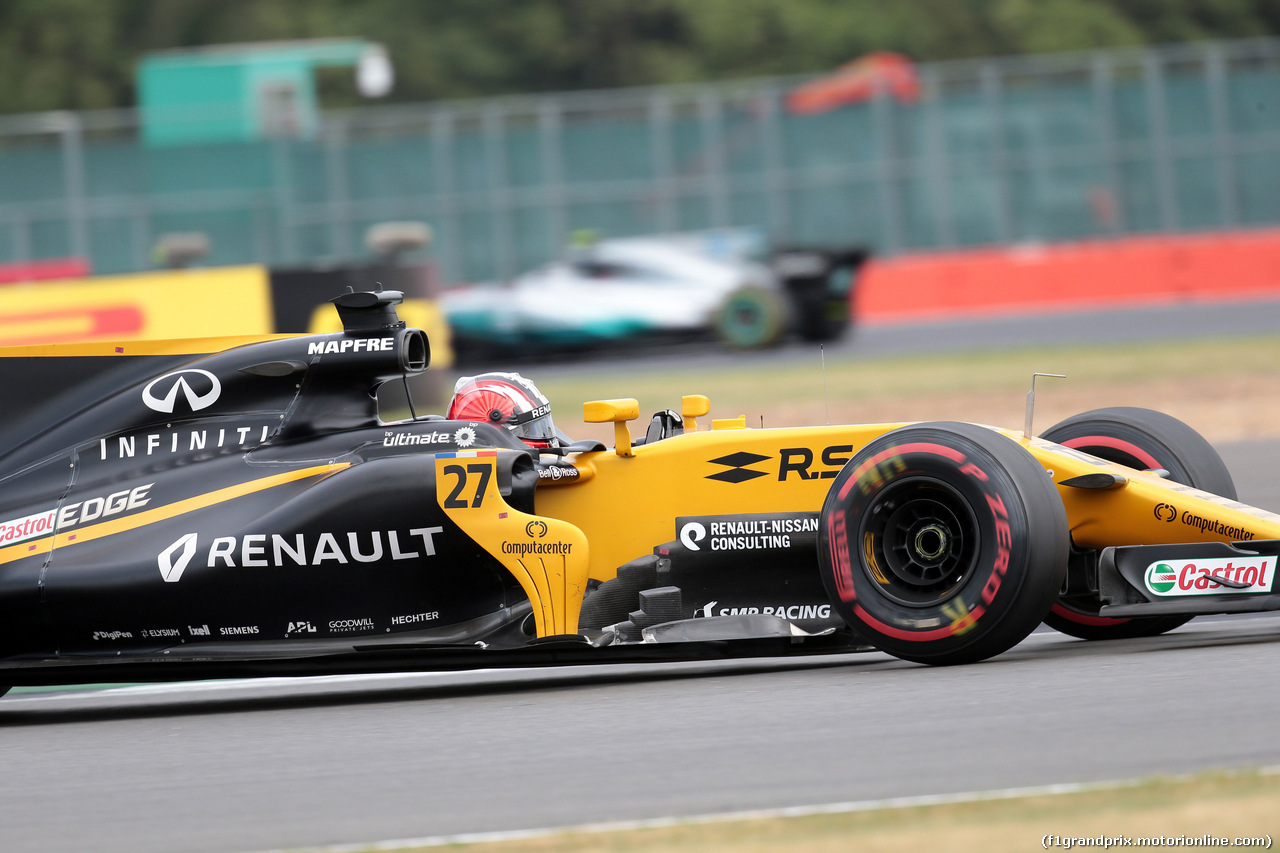 GP GRAN BRETAGNA, 16.07.2017 - Gara, Nico Hulkenberg (GER) Renault Sport F1 Team RS17