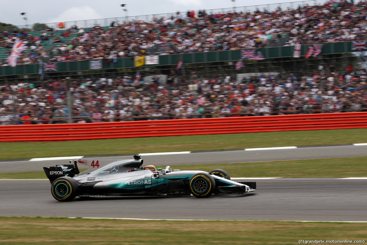 GP GRAN BRETAGNA, 16.07.2017 - Gara, Lewis Hamilton (GBR) Mercedes AMG F1 W08