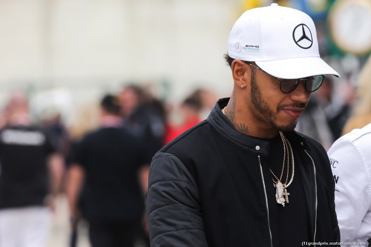 GP GRAN BRETAGNA, 13.07.2017 - Lewis Hamilton (GBR) Mercedes AMG F1 W08