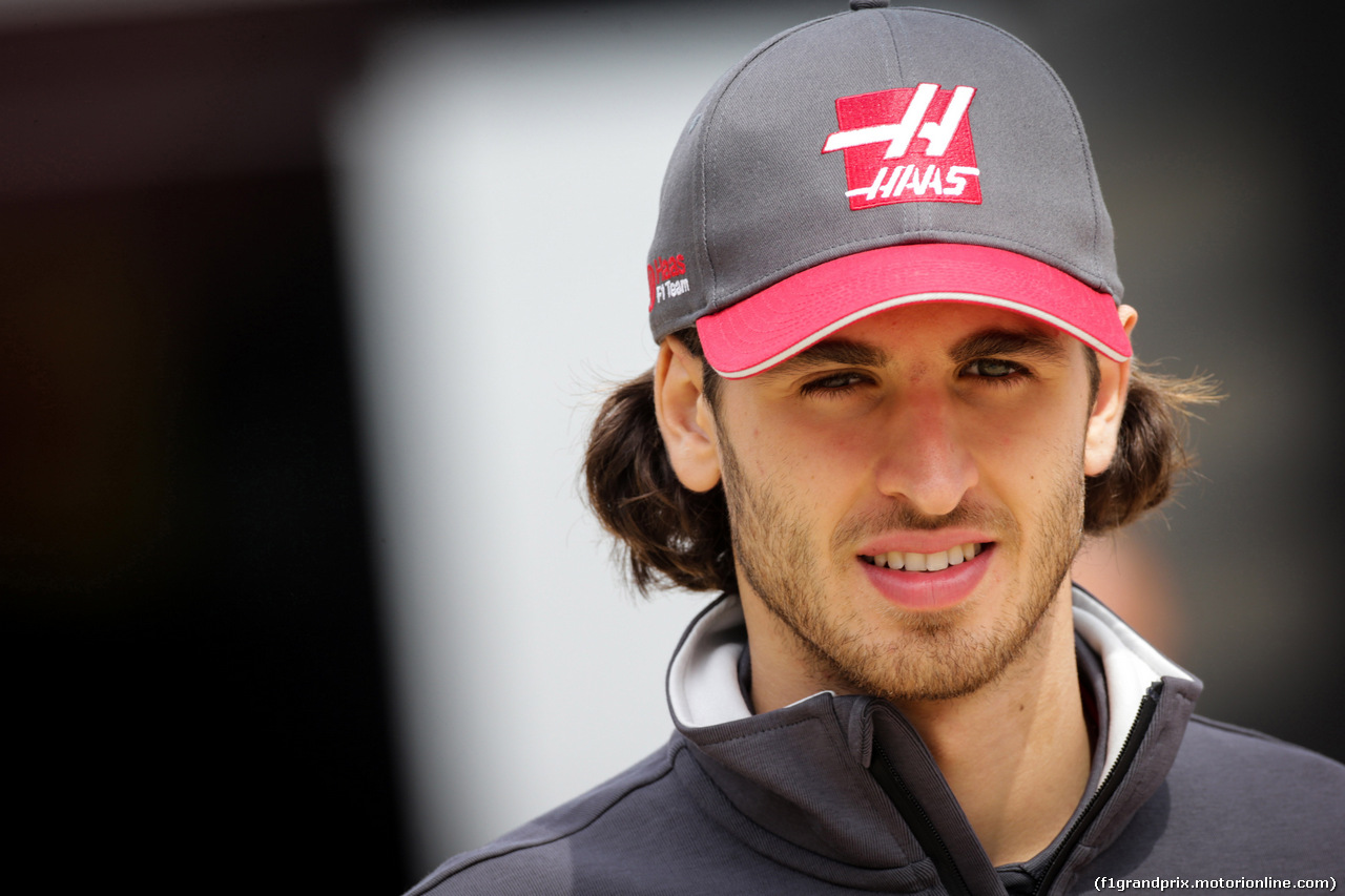 GP GRAN BRETAGNA, 13.07.2017 - Antonio Giovinazzi (ITA) Haas F1 Team Test Driver