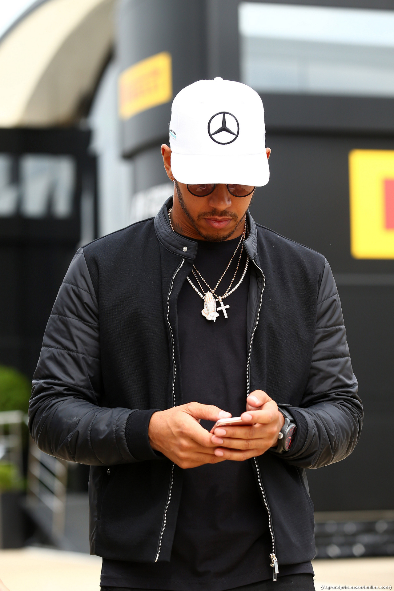 GP GRAN BRETAGNA, 13.07.2017 - Lewis Hamilton (GBR) Mercedes AMG F1 W08