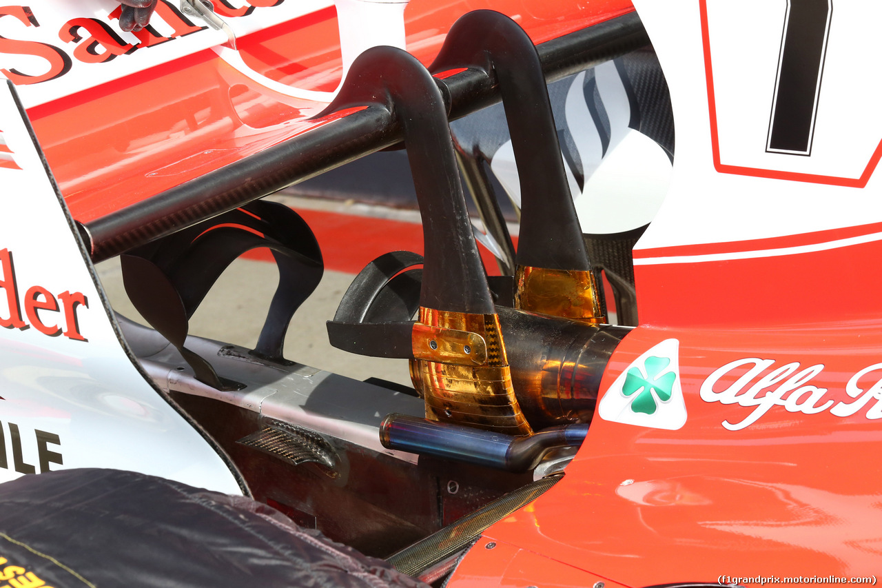 GP GRAN BRETAGNA, 13.07.2017 - Ferrari SF70H, detail