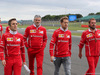 GP GRAN BRETAGNA, 13.07.2017 - Maurizio Arrivabene (ITA) Ferrari Team Principal e Sebastian Vettel (GER) Ferrari SF70H