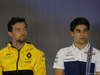 GP GRAN BRETAGNA, 13.07.2017 - Conferenza Stampa, Jolyon Palmer (GBR) Renault Sport F1 Team RS17 e Lance Stroll (CDN) Williams FW40