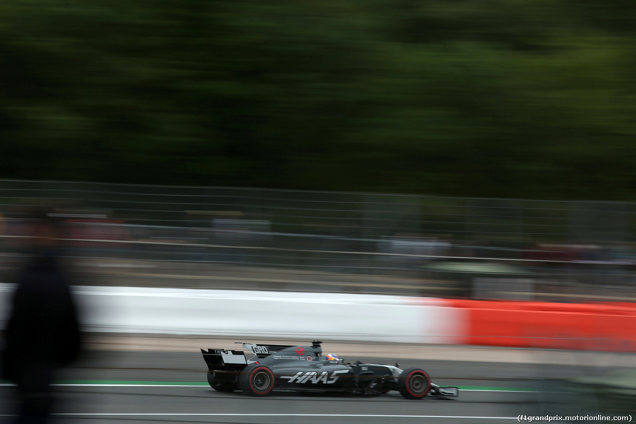 GP GRAN BRETAGNA, 15.07.2017 - Prove Libere 3, Romain Grosjean (FRA) Haas F1 Team VF-17