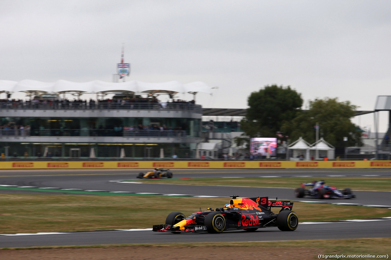 GP GRAN BRETAGNA, 15.07.2017 - Prove Libere 3, Daniel Ricciardo (AUS) Red Bull Racing RB13