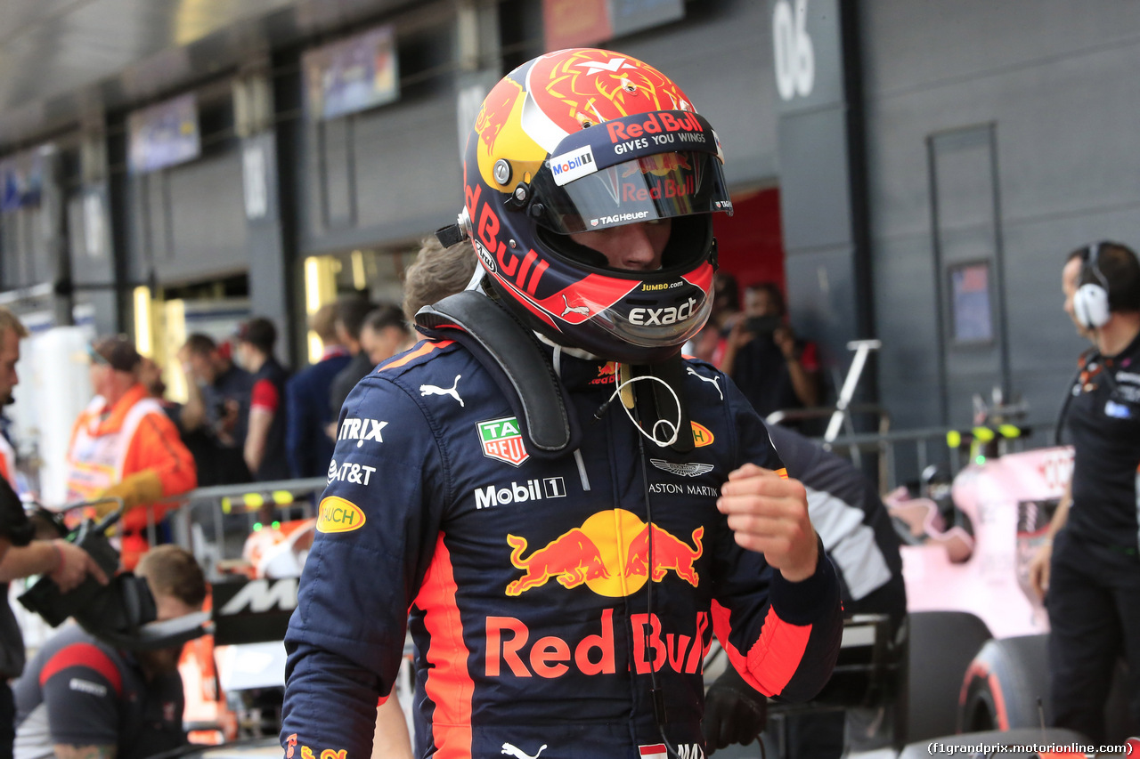 GP GRAN BRETAGNA, 15.07.2017 - Qualifiche, Max Verstappen (NED) Red Bull Racing RB13