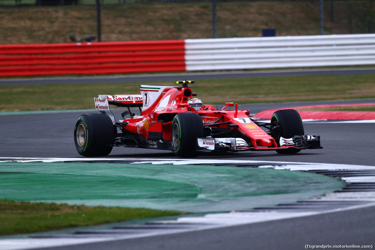 GP GRAN BRETAGNA, 15.07.2017 - Qualifiche, Sebastian Vettel (GER) Ferrari SF70H