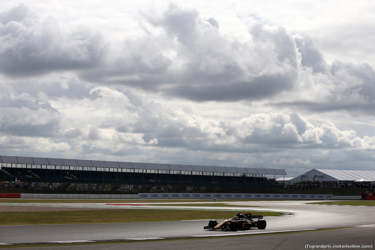 GP GRAN BRETAGNA, 14.07.2017 - Prove Libere 1, Nico Hulkenberg (GER) Renault Sport F1 Team RS17