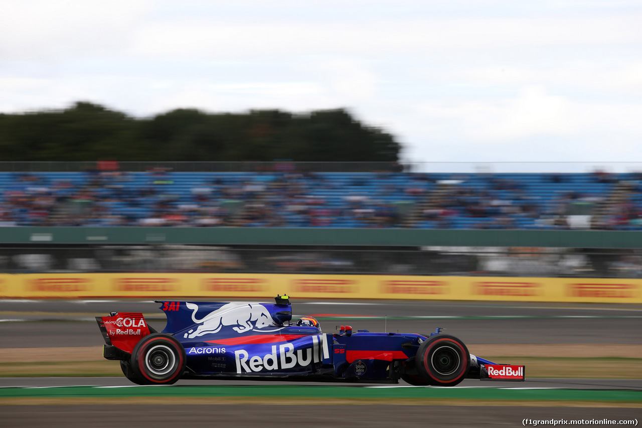 GP GRAN BRETAGNA, 14.07.2017 - Prove Libere 1, Carlos Sainz Jr (ESP) Scuderia Toro Rosso STR12