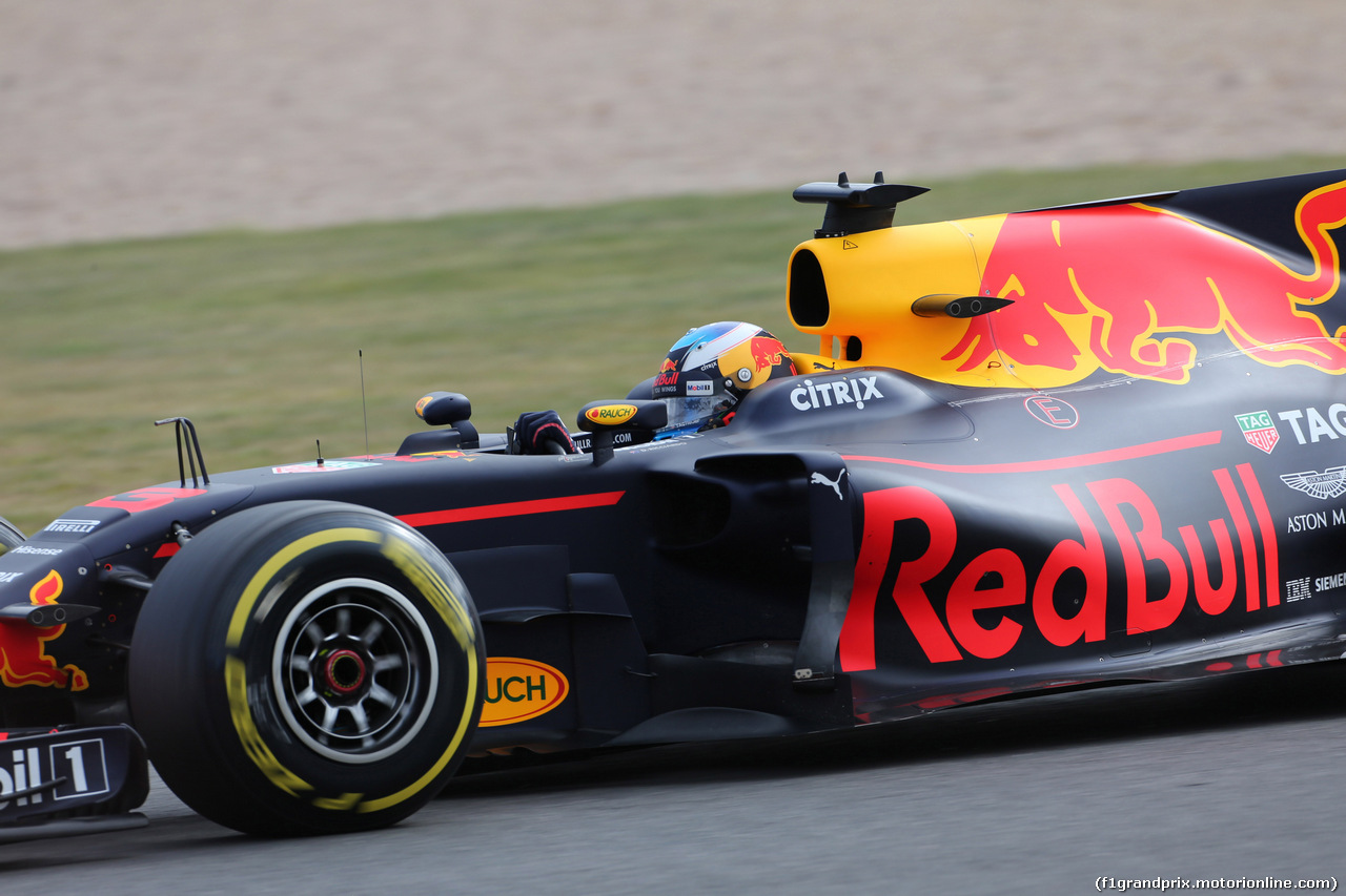 GP GRAN BRETAGNA, 14.07.2017 - Prove Libere 1, Daniel Ricciardo (AUS) Red Bull Racing RB13