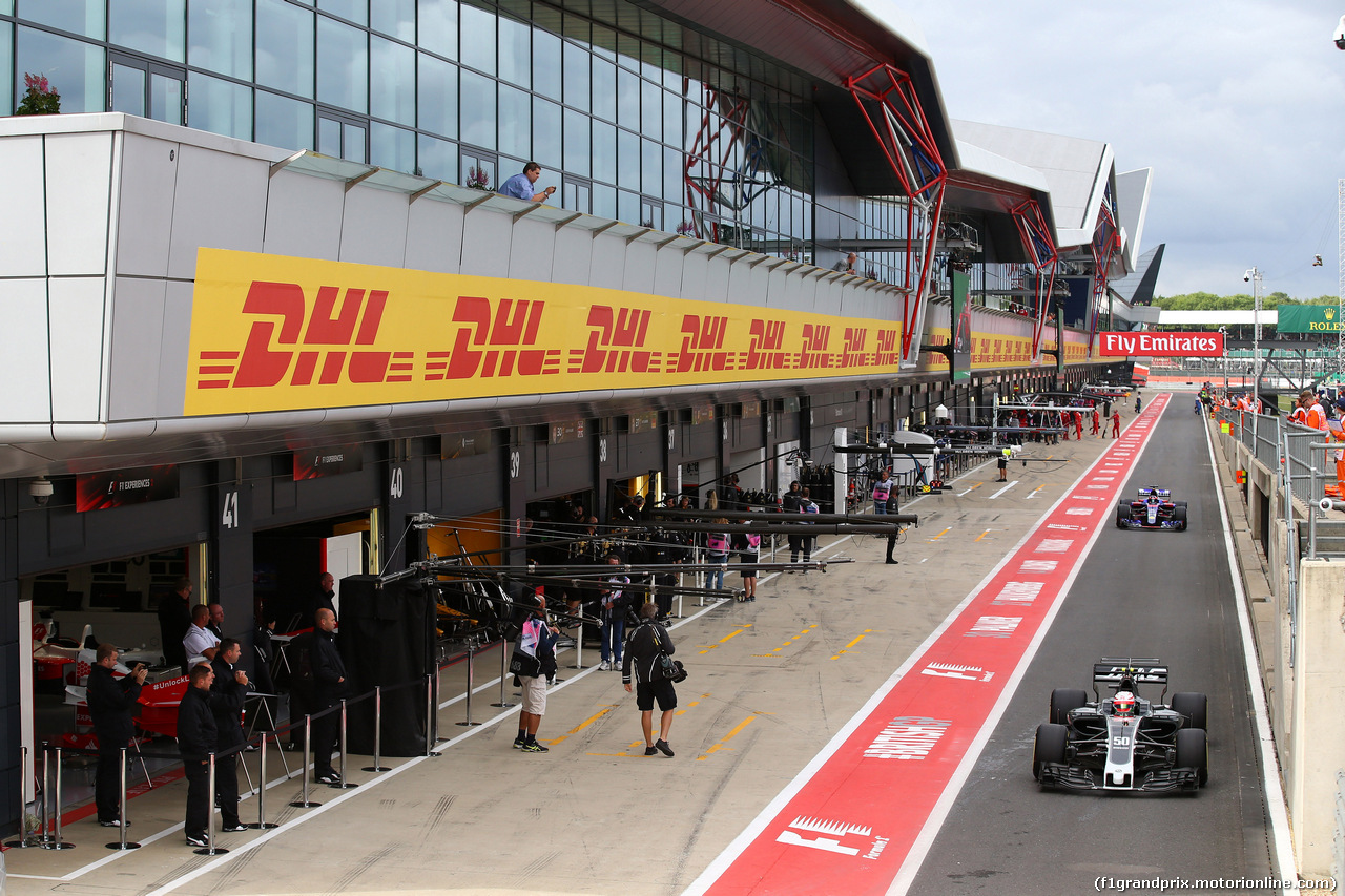 GP GRAN BRETAGNA, 14.07.2017 - Prove Libere 1, Antonio Giovinazzi (ITA) Haas F1 Team Test Driver