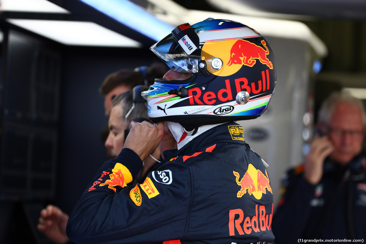 GP GRAN BRETAGNA, 14.07.2017 - Prove Libere 1, Daniel Ricciardo (AUS) Red Bull Racing RB13
