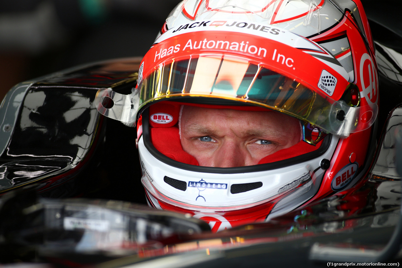 GP GRAN BRETAGNA, 14.07.2017 - Prove Libere 2, Kevin Magnussen (DEN) Haas F1 Team VF-17