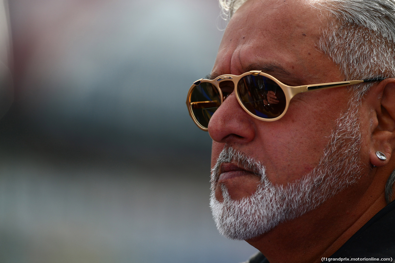 GP GRAN BRETAGNA, 14.07.2017 - Vijay Mallya (IND), Sahara Force India F1 Team Owner