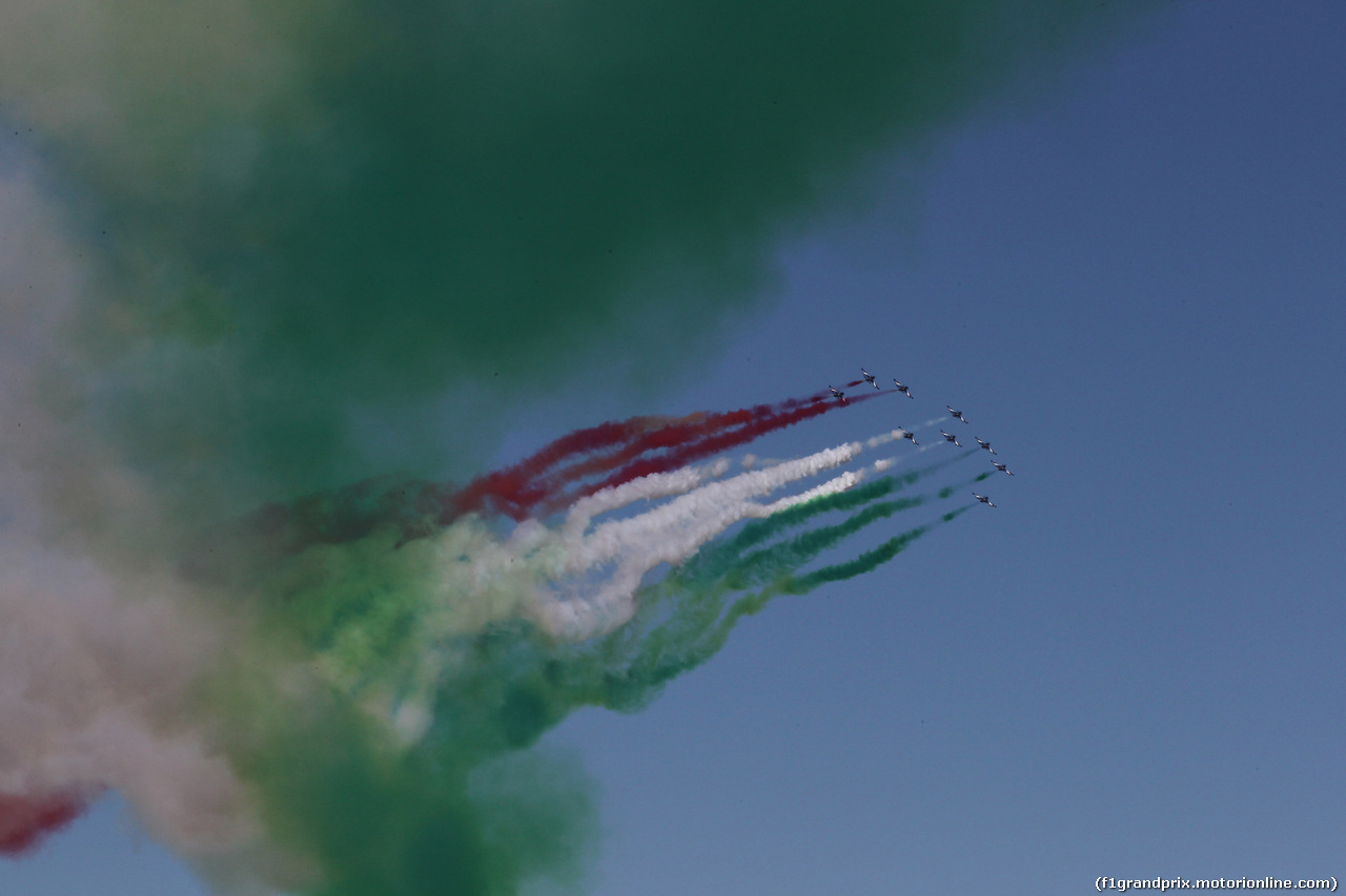 GP ITALIA, 03.09.2017- Frecce Tricolori air show