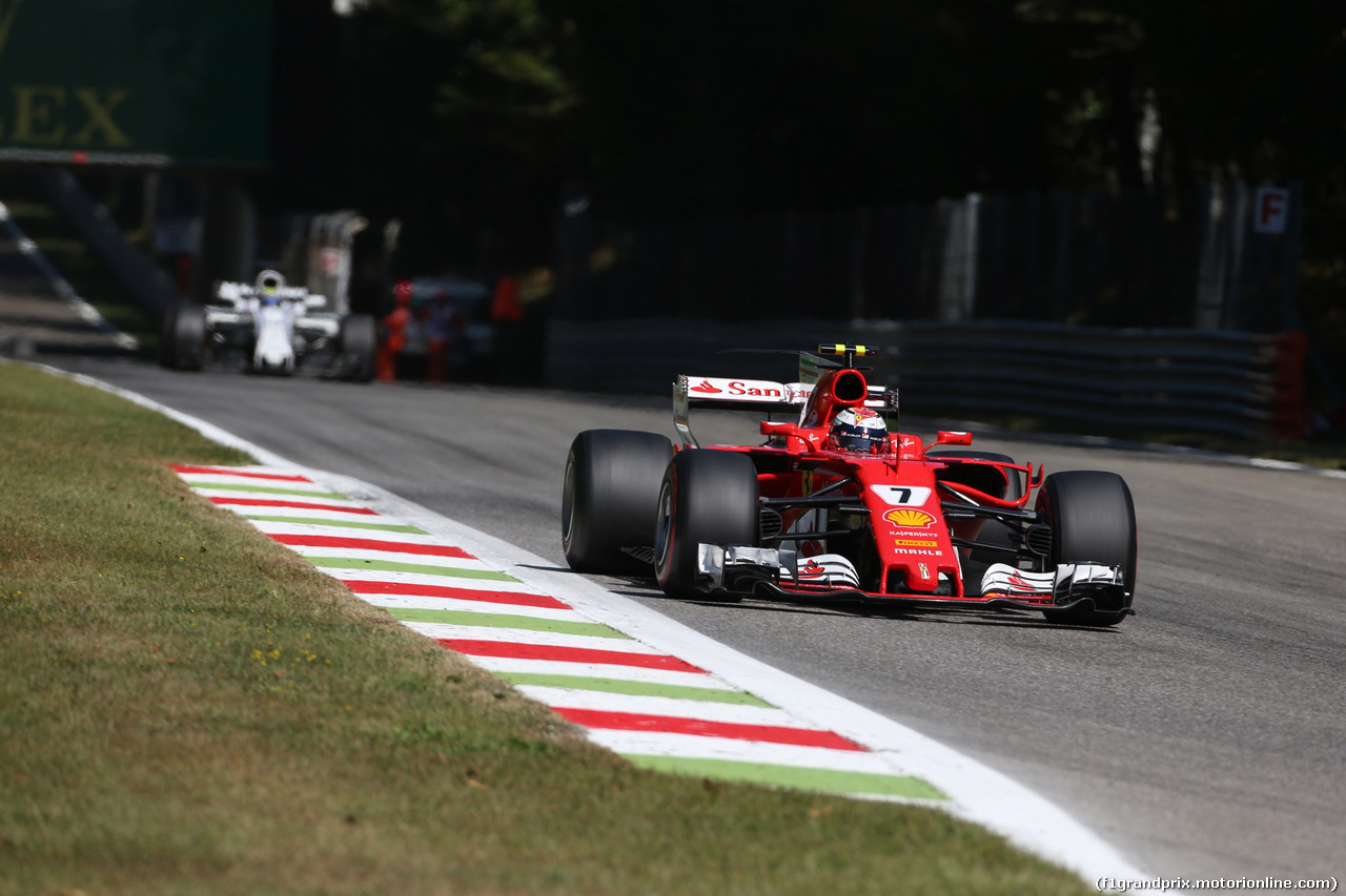 GP ITALIA, 03.09.2017- Gara, Kimi Raikkonen (FIN) Ferrari SF70H